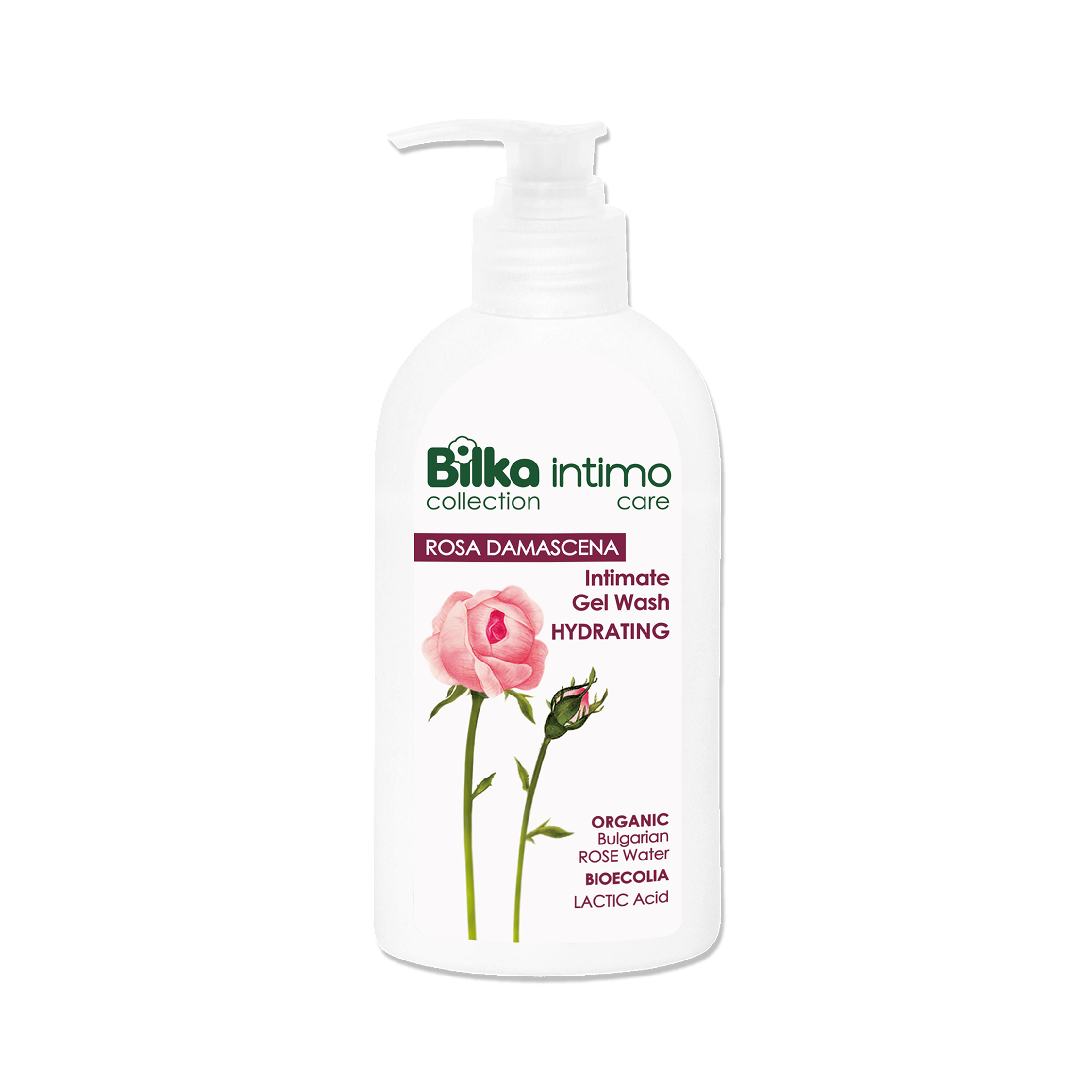 BILKA JABÓN ÍNTIMO EN GEL ROSA DAMASCENA (200 ml)