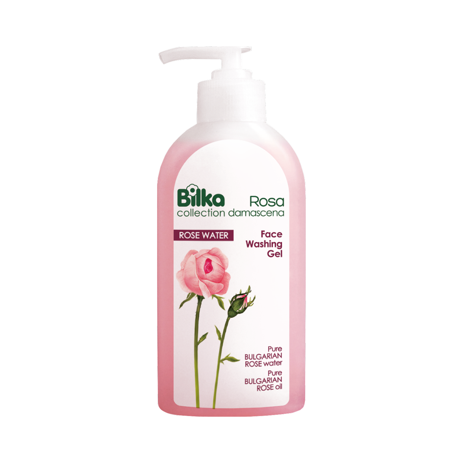 BILKA FACIAL JABÓN EN GEL CON ROSA DAMASCENA (200 ml)